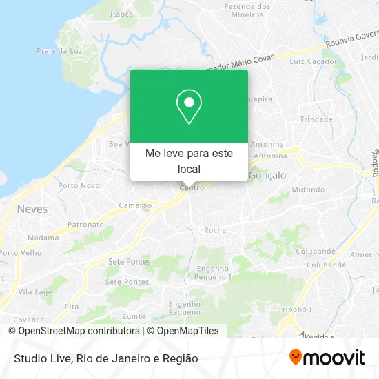 Studio Live mapa