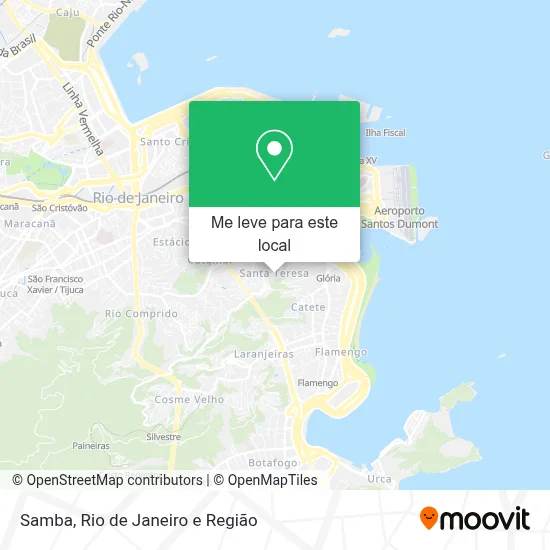 Samba mapa