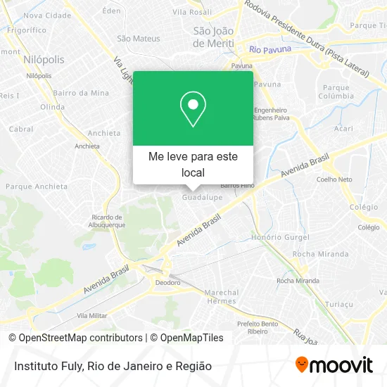 Instituto Fuly mapa