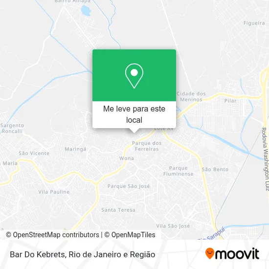 Bar Do Kebrets mapa