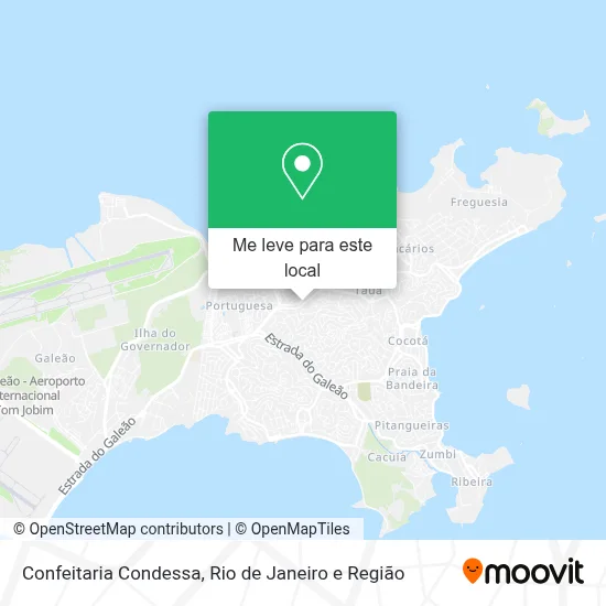 Confeitaria Condessa mapa