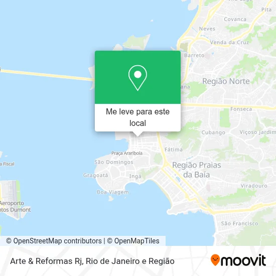 Arte & Reformas Rj mapa