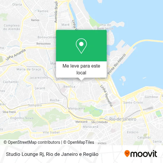 Studio Lounge Rj mapa