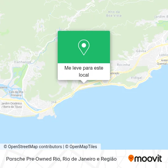 Porsche Pre-Owned Rio mapa