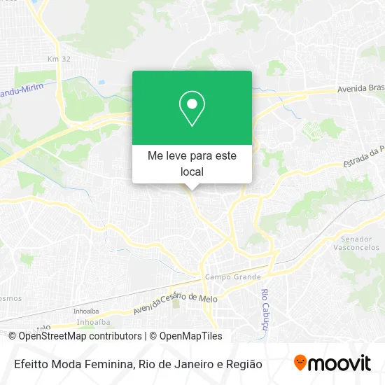 Efeitto Moda Feminina mapa