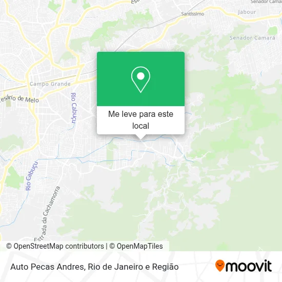 Auto Pecas Andres mapa