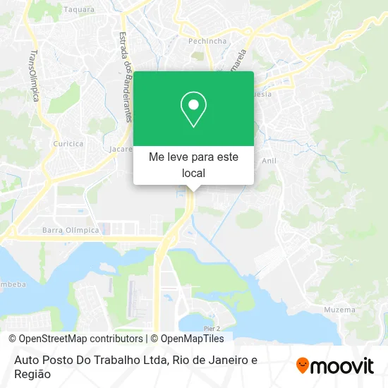 Auto Posto Do Trabalho Ltda mapa