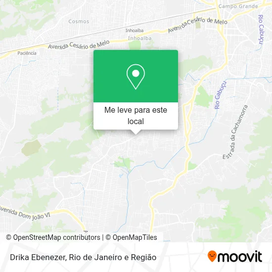 Drika Ebenezer mapa