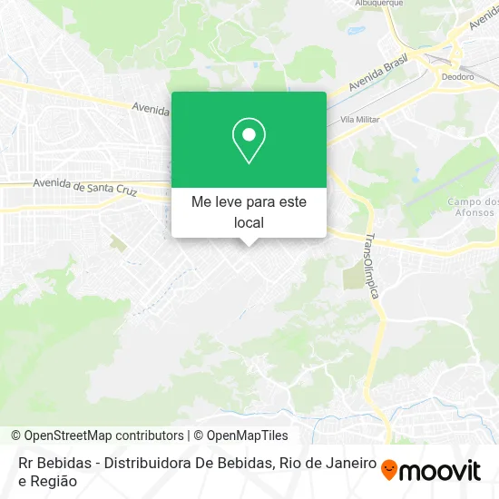 Rr Bebidas - Distribuidora De Bebidas mapa