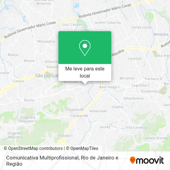 Comunicativa Multiprofissional mapa