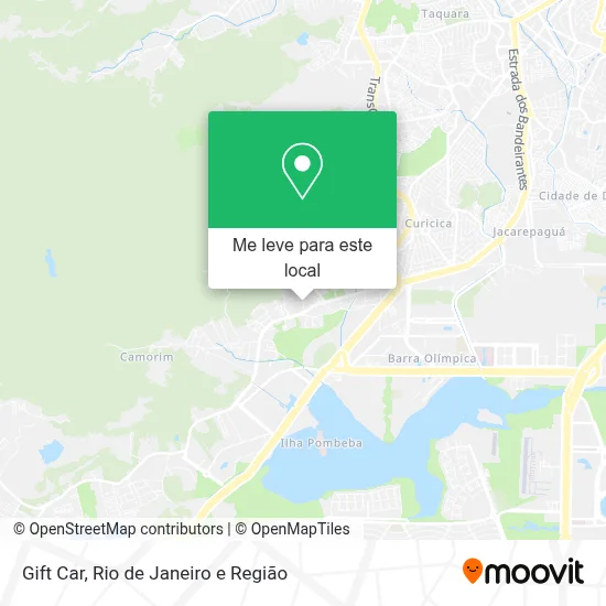 Gift Car mapa
