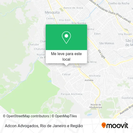 Adcon Advogados mapa