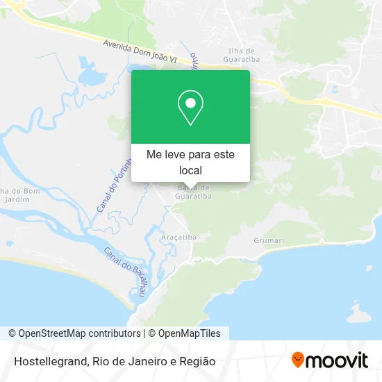 Hostellegrand mapa