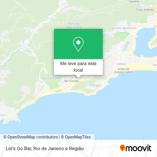 Let's Go Bar mapa