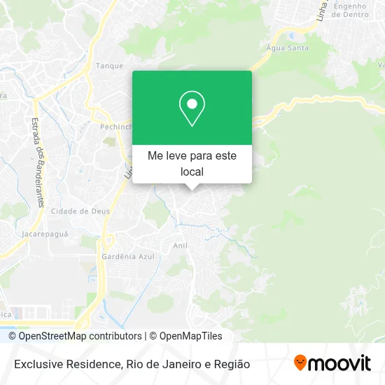 Exclusive Residence mapa