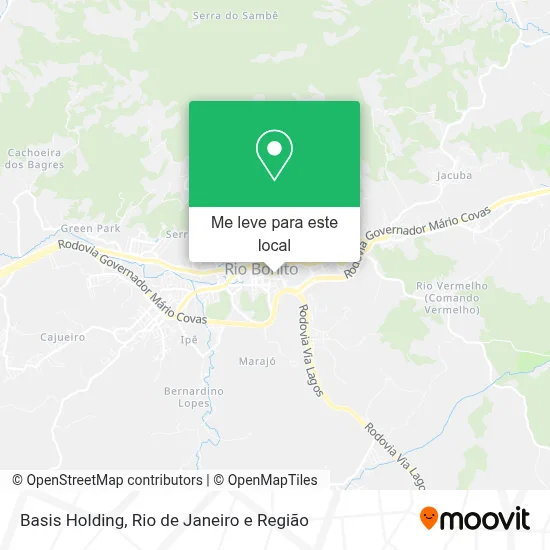 Basis Holding mapa