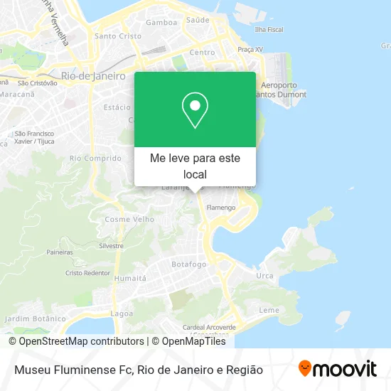 Museu Fluminense Fc mapa
