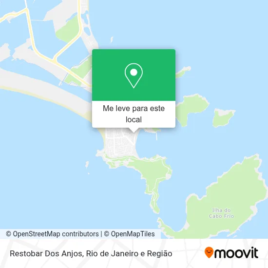 Restobar Dos Anjos mapa