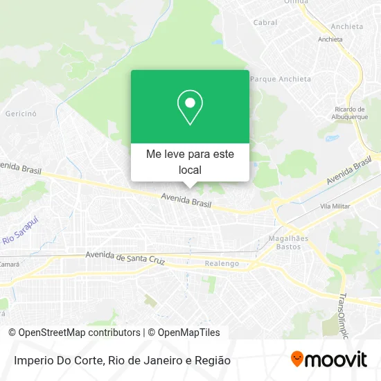 Imperio Do Corte mapa