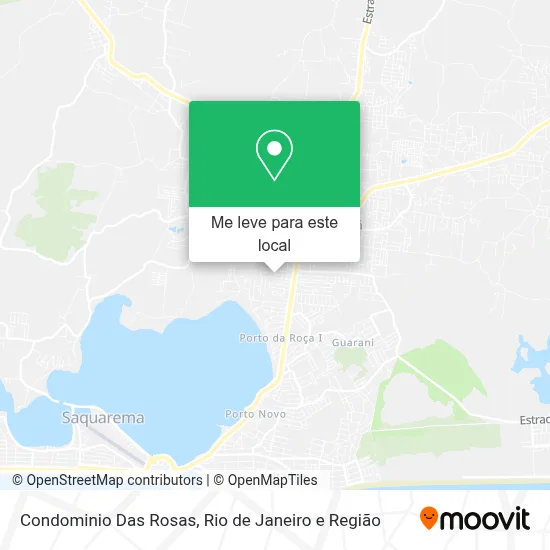 Condominio Das Rosas mapa
