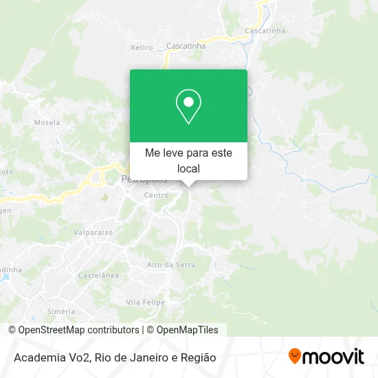 Academia Vo2 mapa