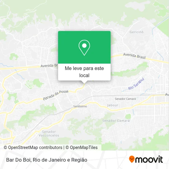 Bar Do Boi mapa