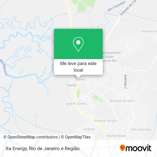 Ita Energy mapa