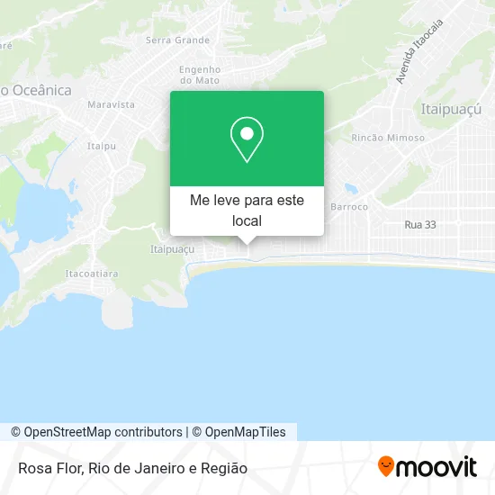 Rosa Flor mapa
