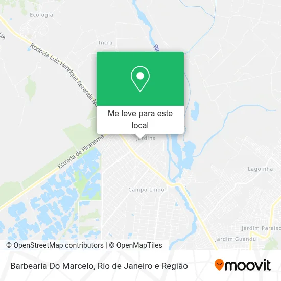 Barbearia Do Marcelo mapa