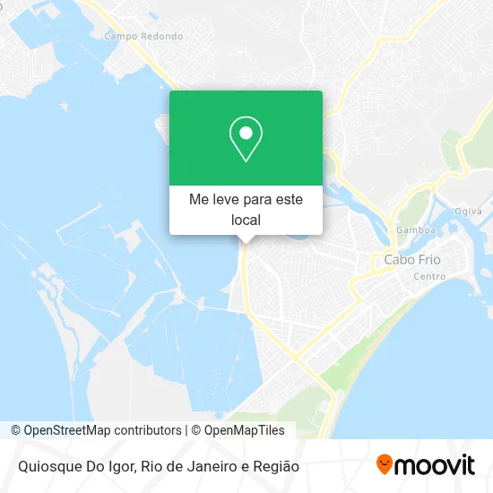 Quiosque Do Igor mapa