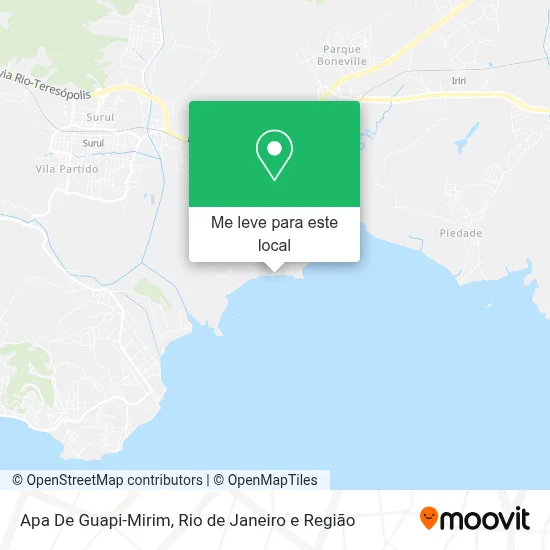 Apa De Guapi-Mirim mapa