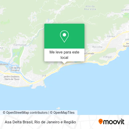 Asa Delta Brasil mapa