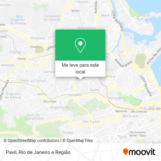 Pavil mapa