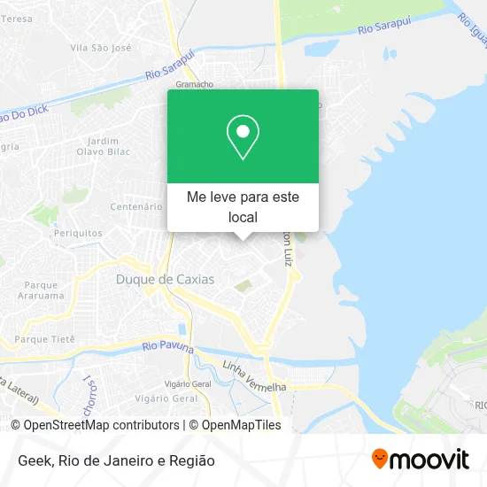 Geek mapa