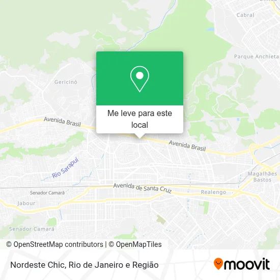 Nordeste Chic mapa