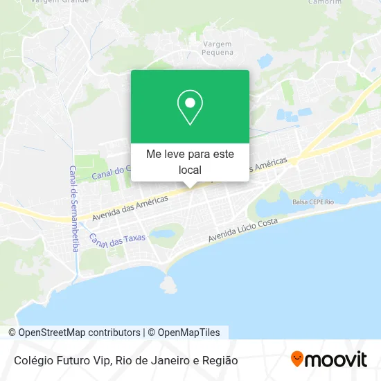 Colégio Futuro Vip mapa