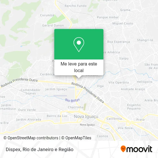 Dispex mapa