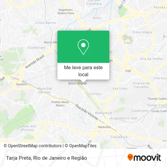 Tarja Preta mapa
