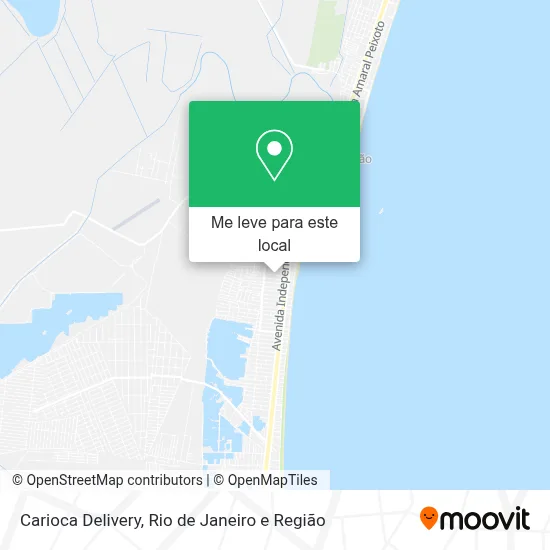 Carioca Delivery mapa