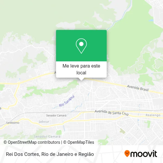 Rei Dos Cortes mapa
