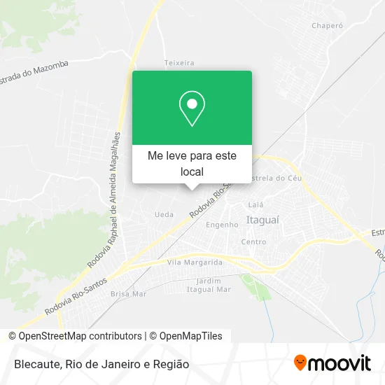 Blecaute mapa