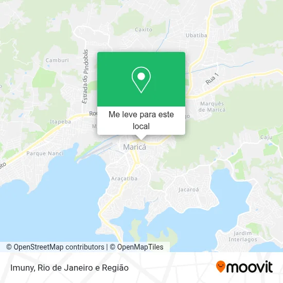 Imuny mapa