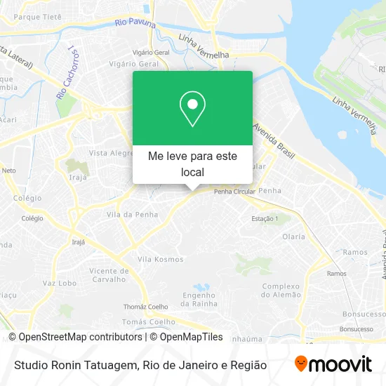 Studio Ronin Tatuagem mapa