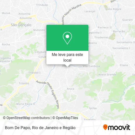 Bom De Papo mapa