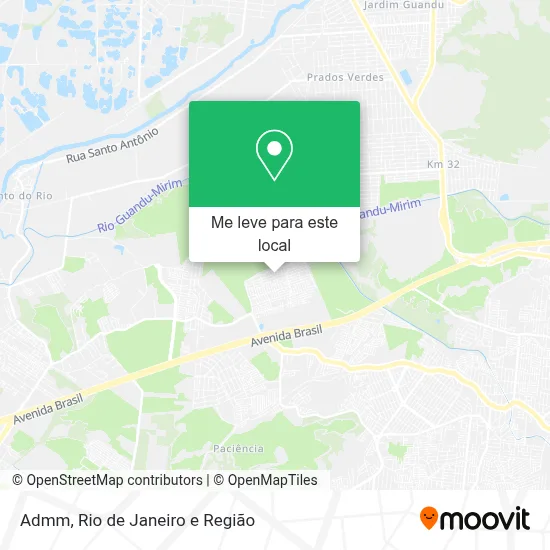 Admm mapa
