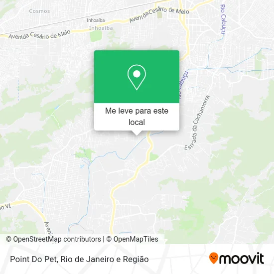 Point Do Pet mapa