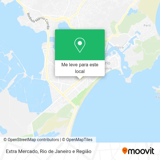 Extra Mercado mapa