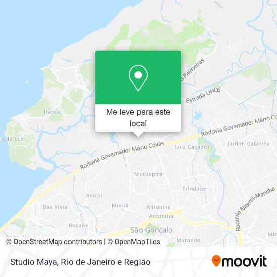 Studio Maya mapa
