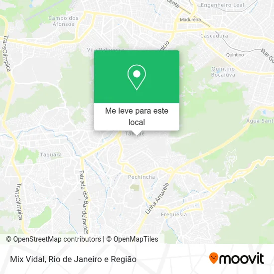 Mix Vidal mapa