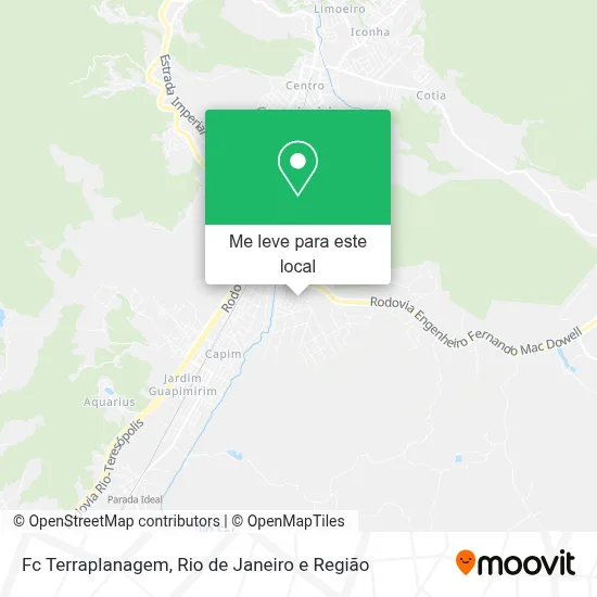 Fc Terraplanagem mapa